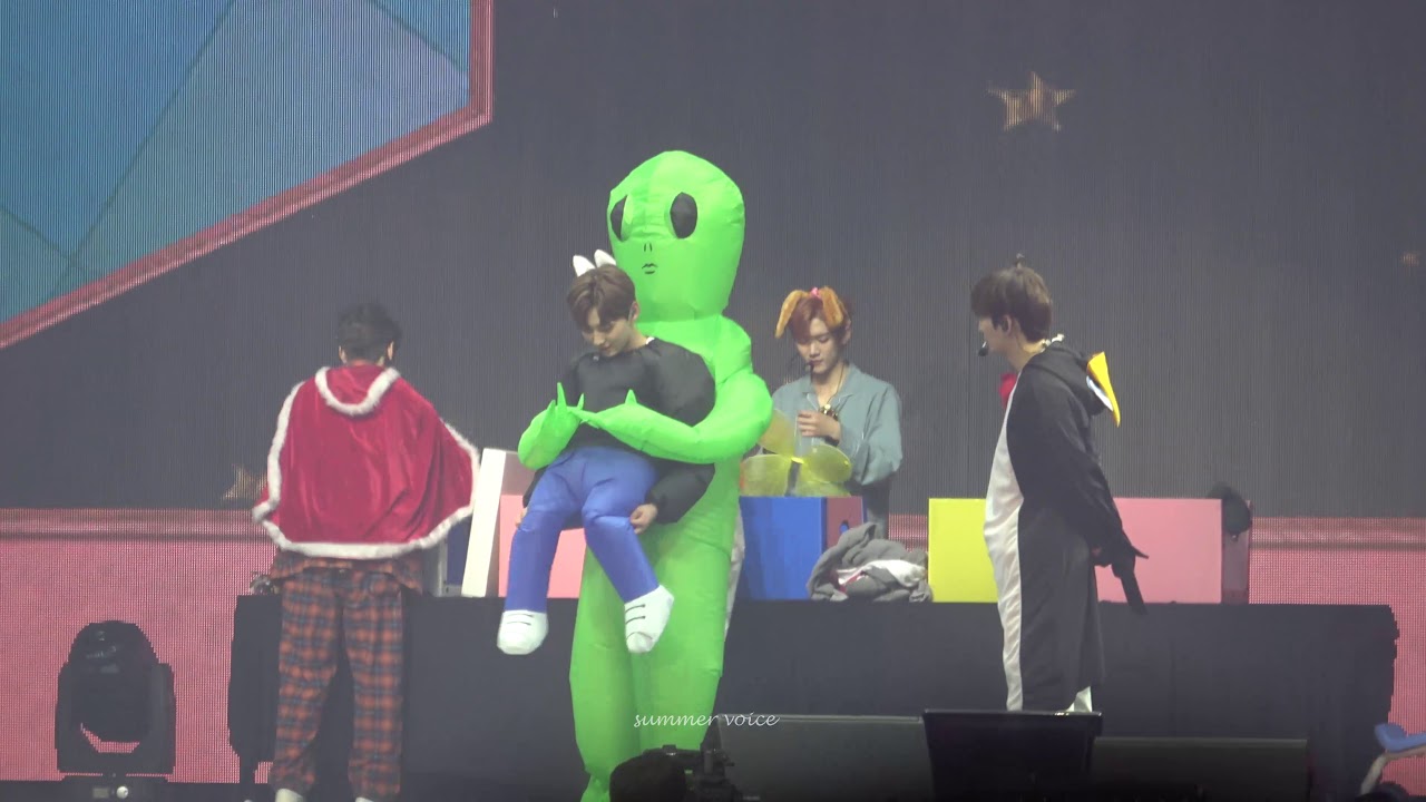 191117 NU'EST FANMEETING [LOVE PAGE] 외계인에게 잡힌 민현이와 펭수 종현이