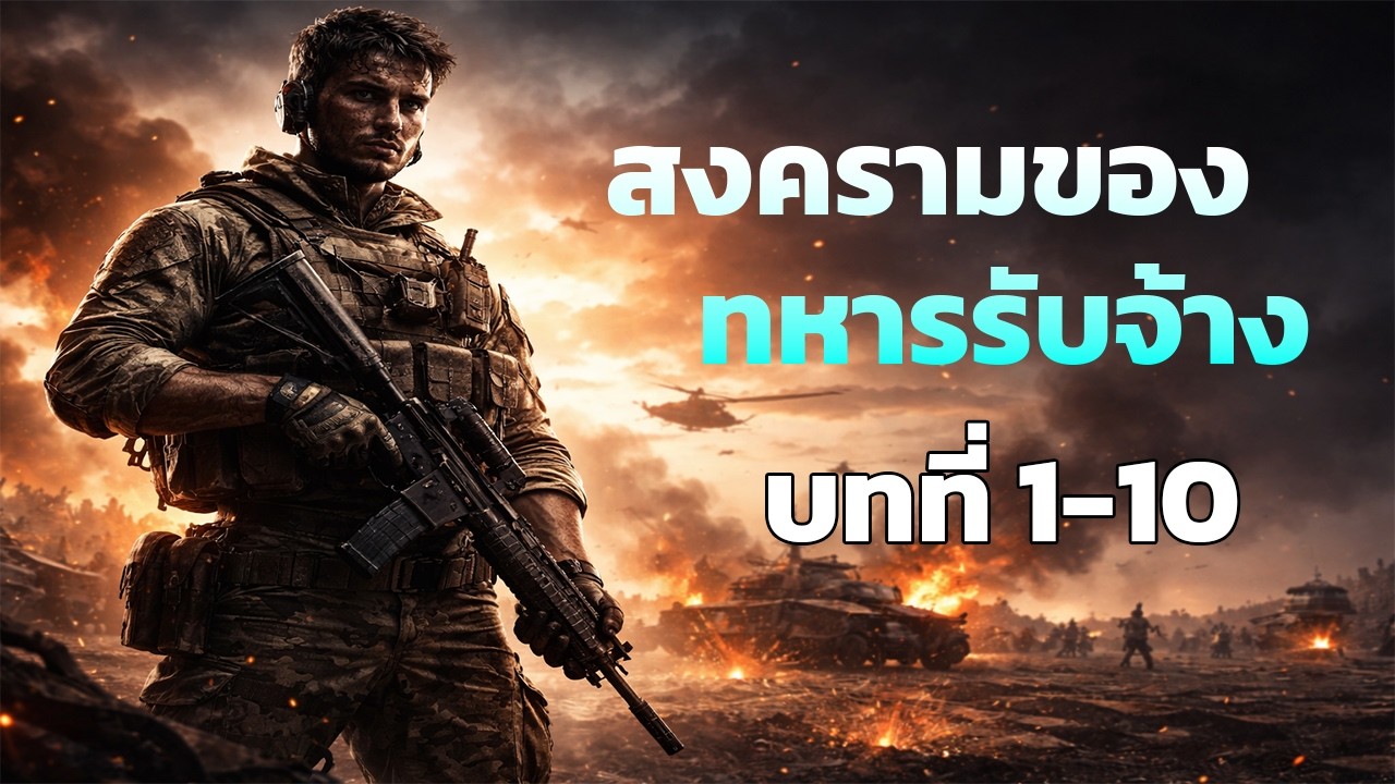 สงครามของทหารรับจ้าง  ตอนที่ 1-10  #นิยายเสียง #นิยายแปล #นิยายสงคราม