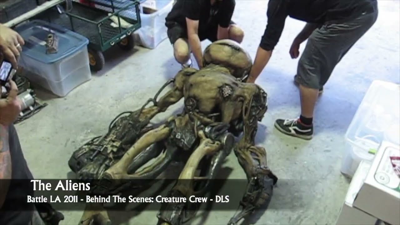 Behind The Scenes - Battle LA Videos: Creature Crew 2011 #donlanning #battlelosangeles #creatures