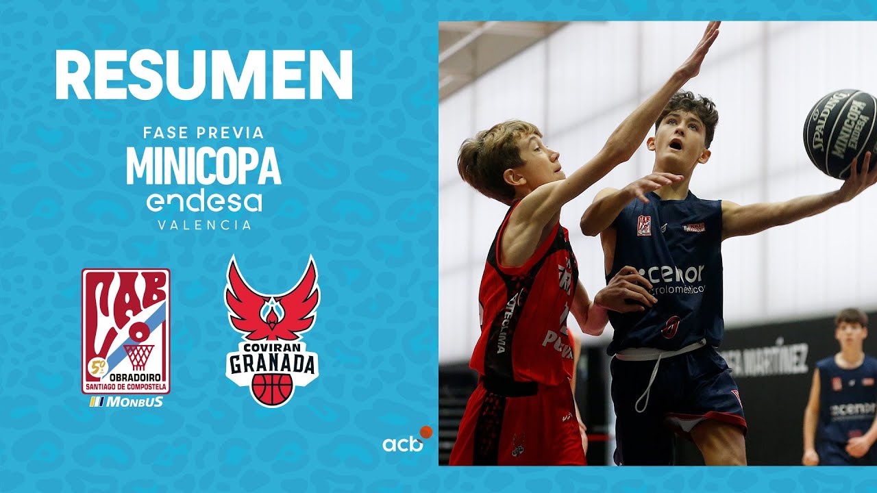 Cenor Obradoiro - Inlingua Granada (80-63) RESUMEN | Fase Previa Minicopa Endesa 2022