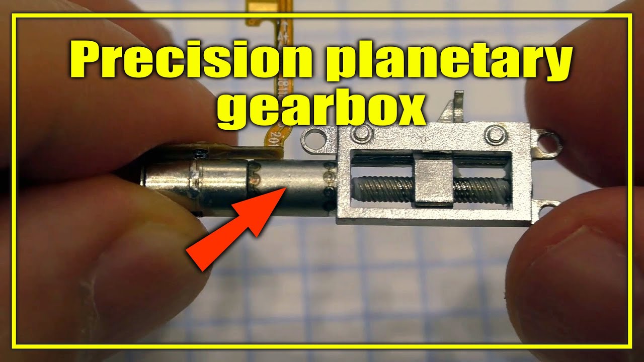 Testing of micro stepper motor with precision planetary gearbox