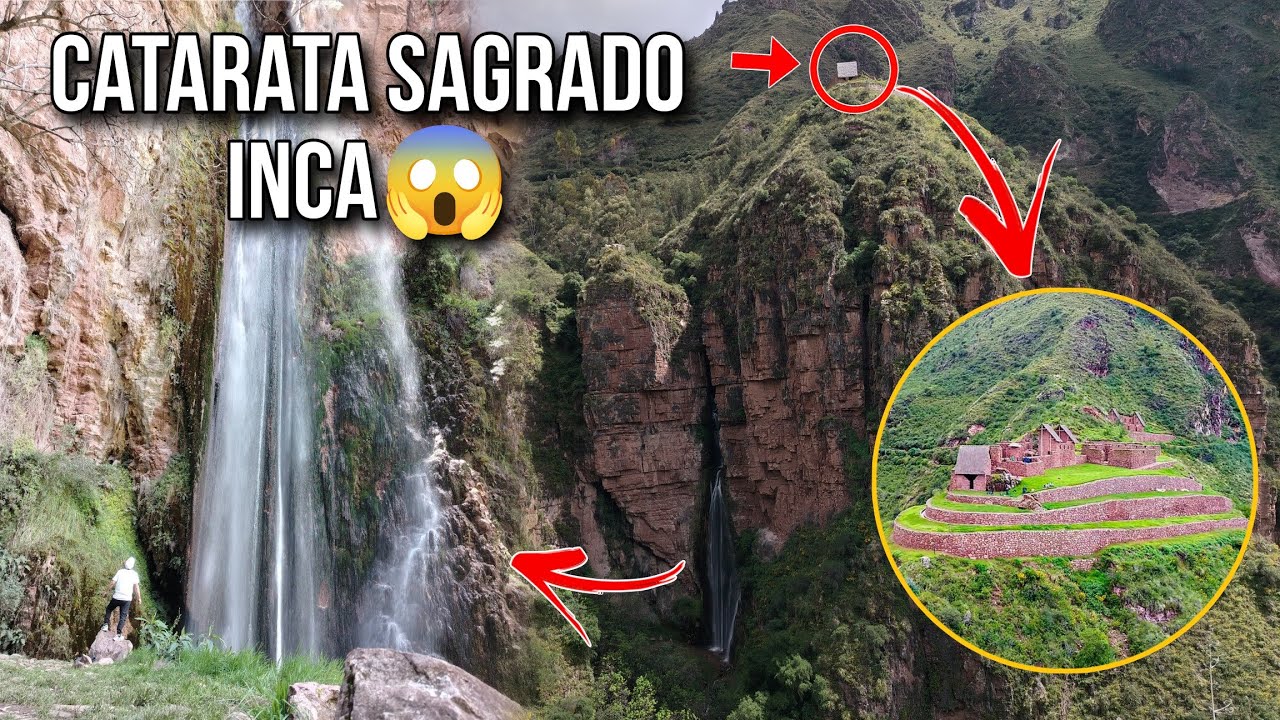 🇵🇪Depositos Incas😱 Encima de una Catarata Sagrada PEROLNIYOC 😱 | Ollantaytambo