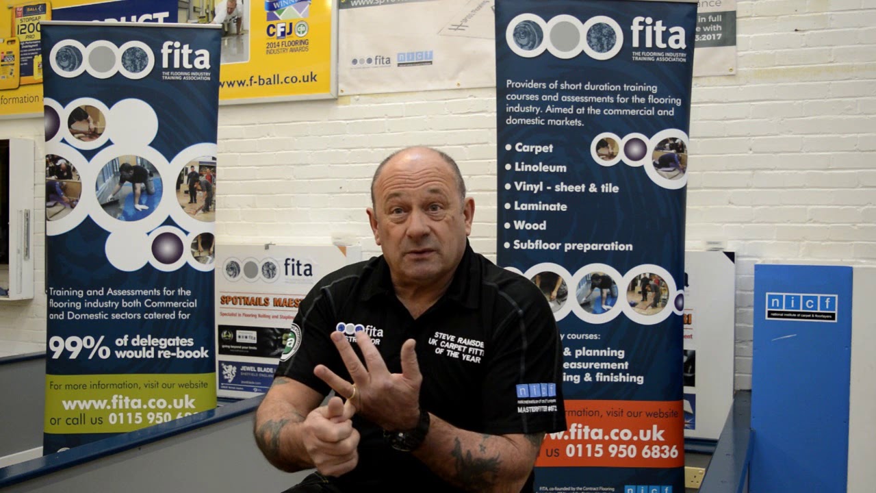 Steve Ramsden on training and FITA (The flooring industry training association.)