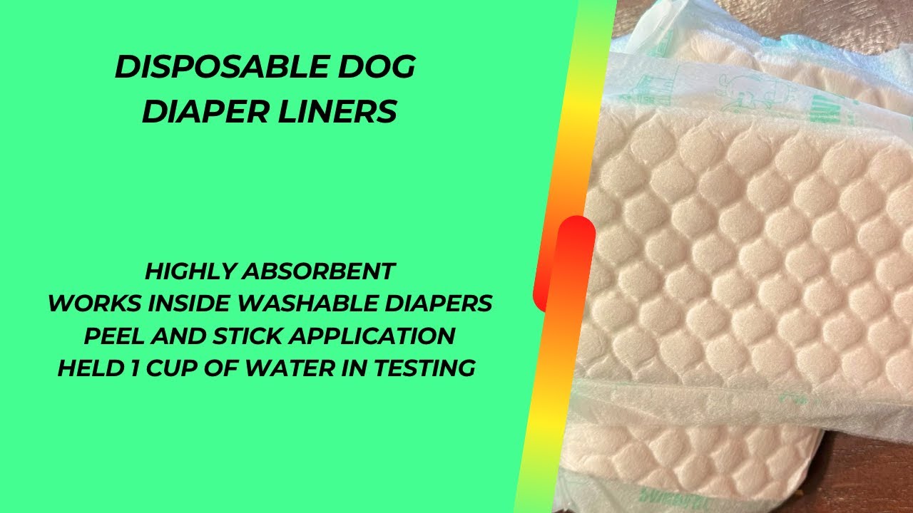 Pawpang diaper liners held one full cup of water!