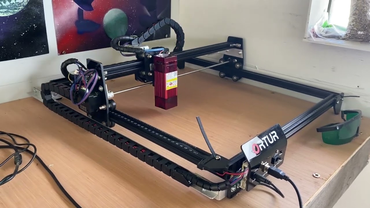 ortur cable modification to cat track