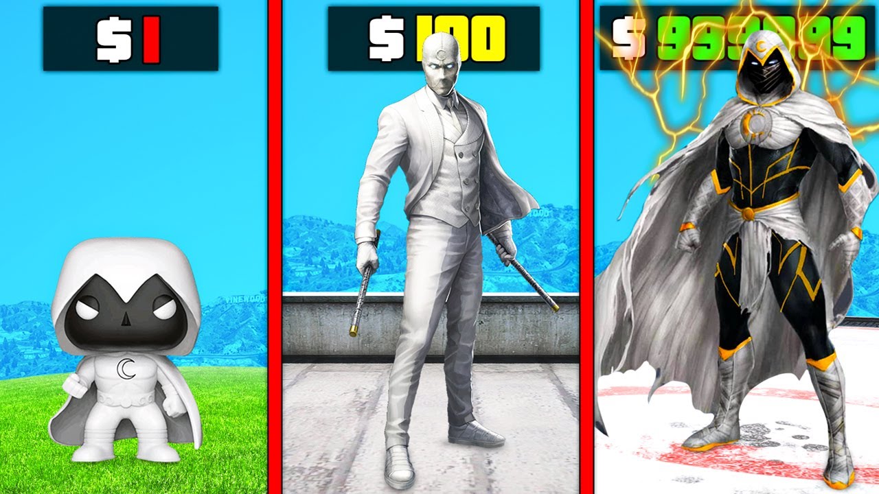 $1 MOON KNIGHT to $1,000,000,000 in GTA 5