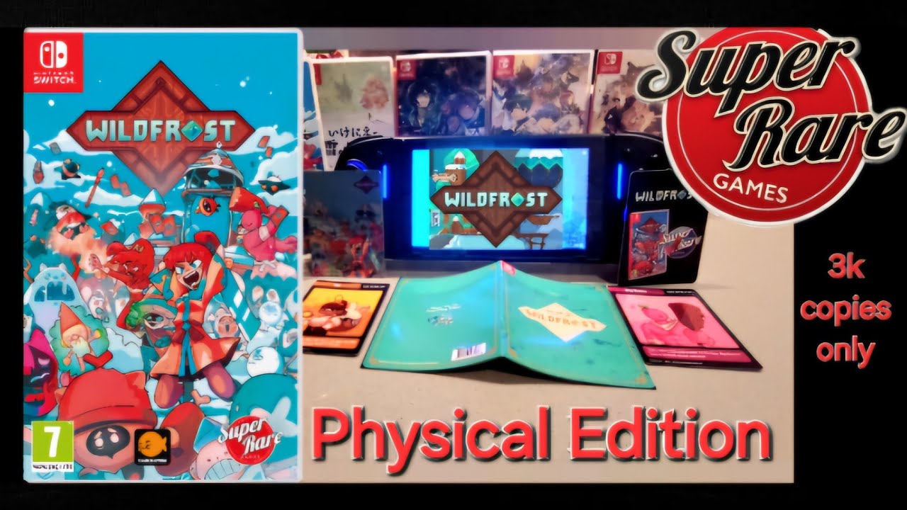 Wildfrost (Switch) - Super Rare physical edition unboxing - only 3,000 copies - collectors RPG