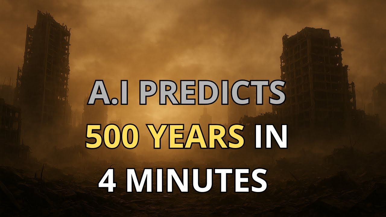 THE HUMAN FUTURE: AI Predicts 500 Years In 4 Minutes