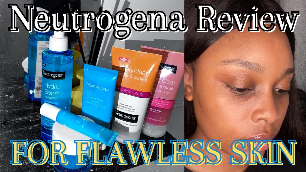 NEUTROGENA SKIN CARE ROUTINE + REVIEW | 