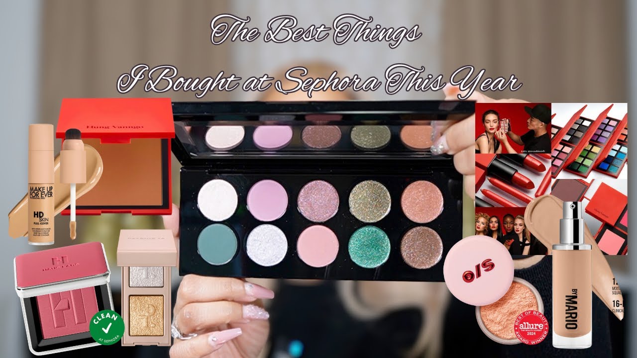 Лучшие вещи, которые я купила в Sephora в этом году #sephorafaves