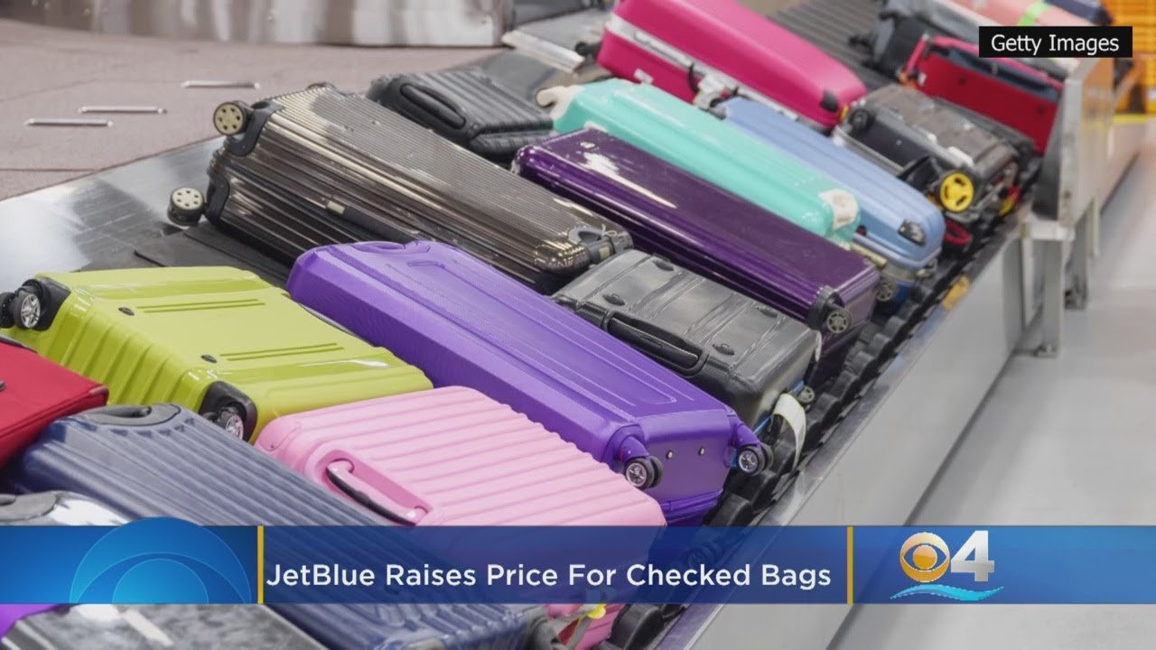 JetBlue Raises Price For Checked Bags