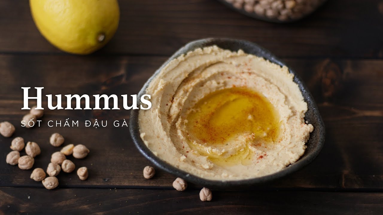 ASMR | Making Hummus | Sốt Đậu Gà Hummus