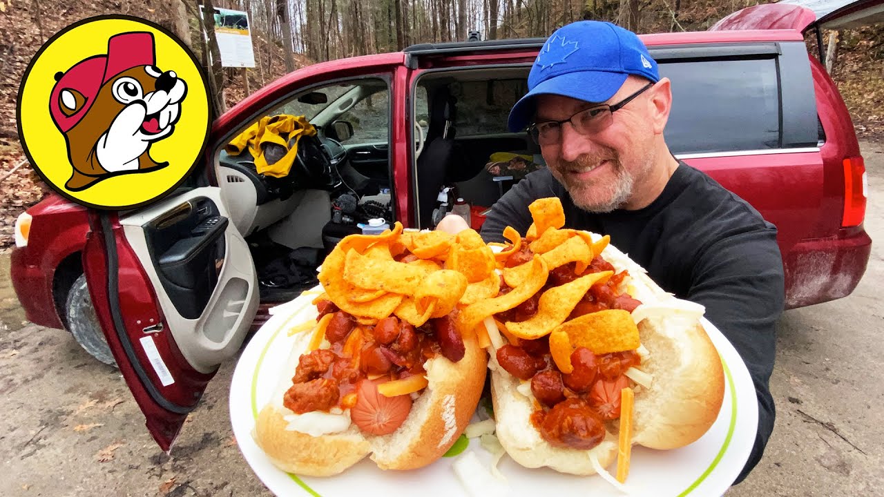 Van Life • Buc-ee's Texan Hot Dogs • VANLIFE #vanlife