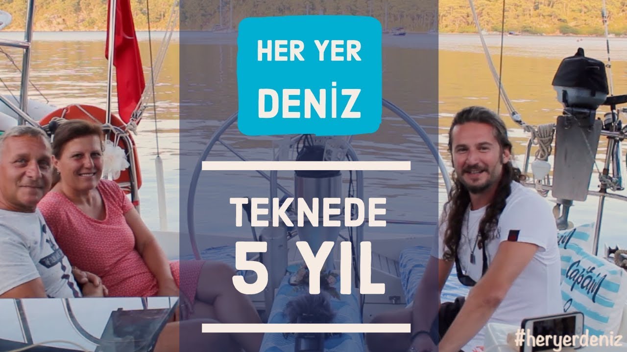 Teknede Yaşayan Çift - Serkan Yıldız'la Her Yer Deniz ( 4. Bölüm) #4