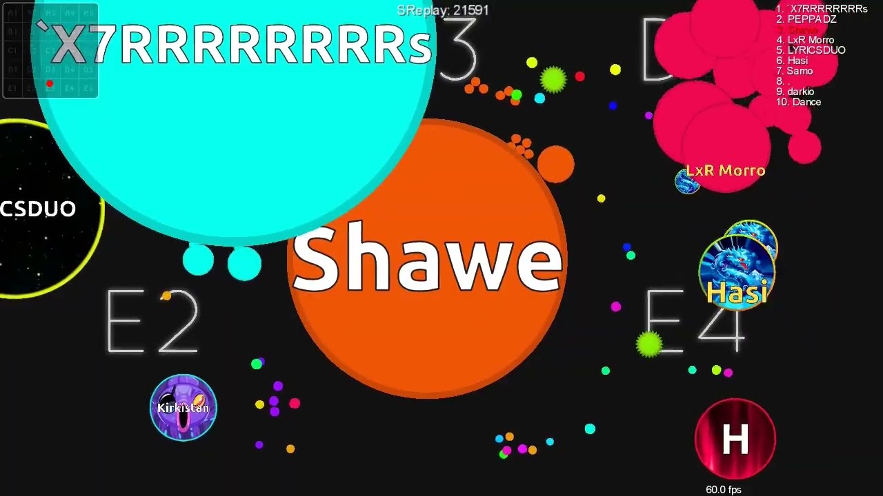 Blob.io ShaweGameplay by @Shawe0