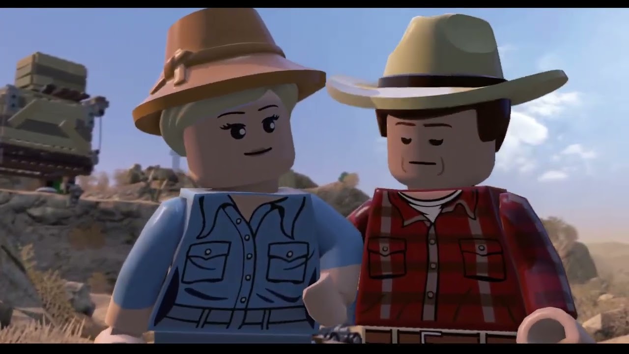 lego jurasic world part 1!