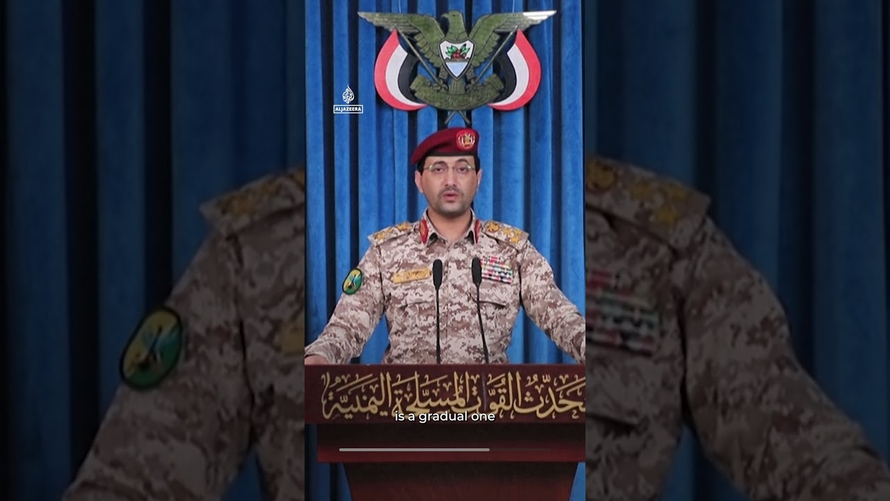Houthis say they&rsquo;ve fired fourth missile barrage at Israel | AJ #shorts