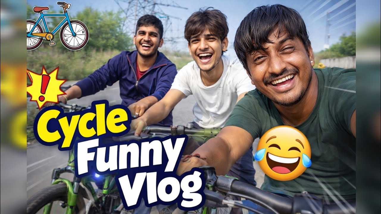 Cycle pe ye kya kya Masti hui hai 🤣🤣