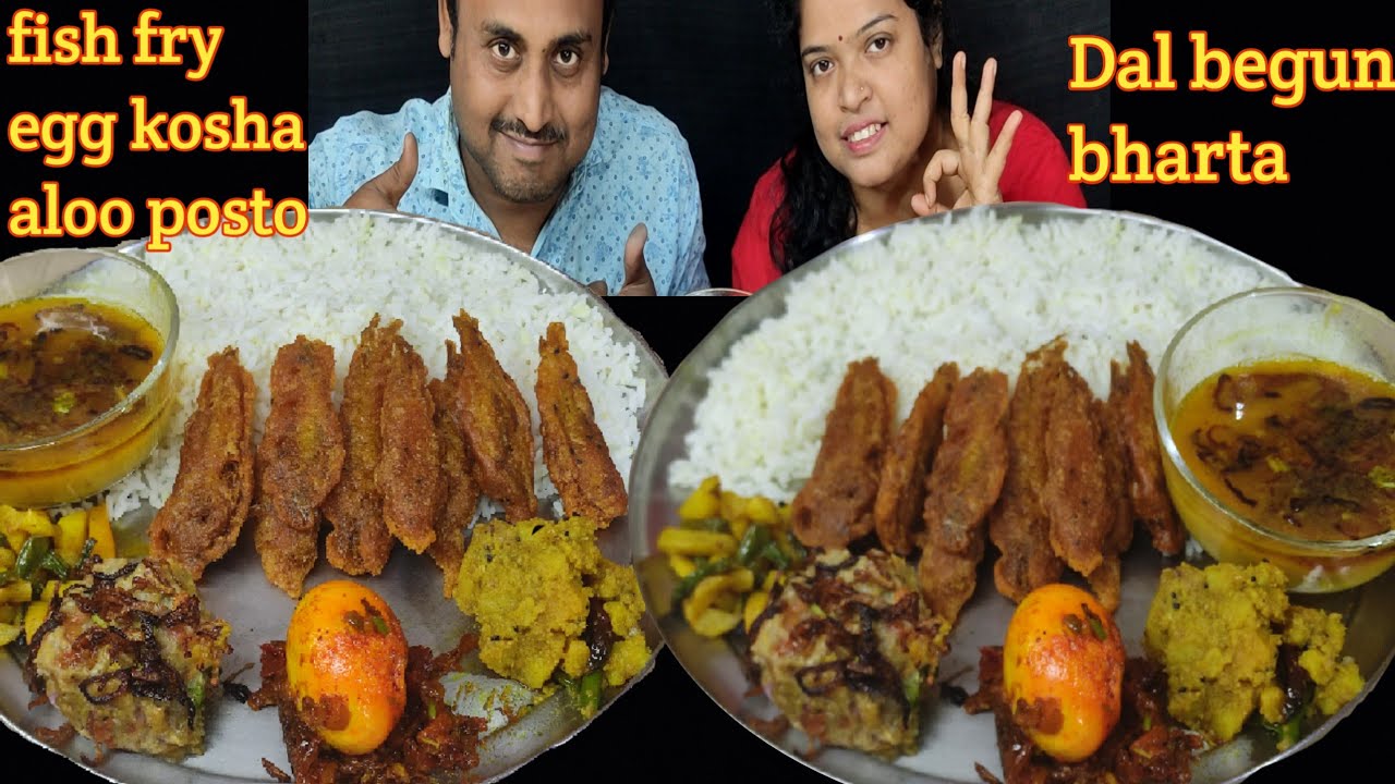 Non Veg Thali Challenge || Bengali Eating Show ||Food Vlogers Aparna