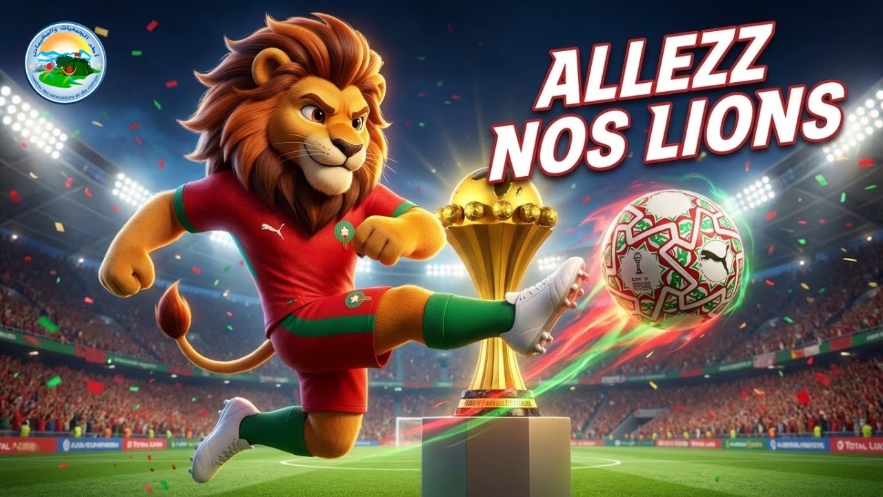 Allez nos Lions – Dima Maghrib 🎵 | Chanson pour l'Équipe Nationale
