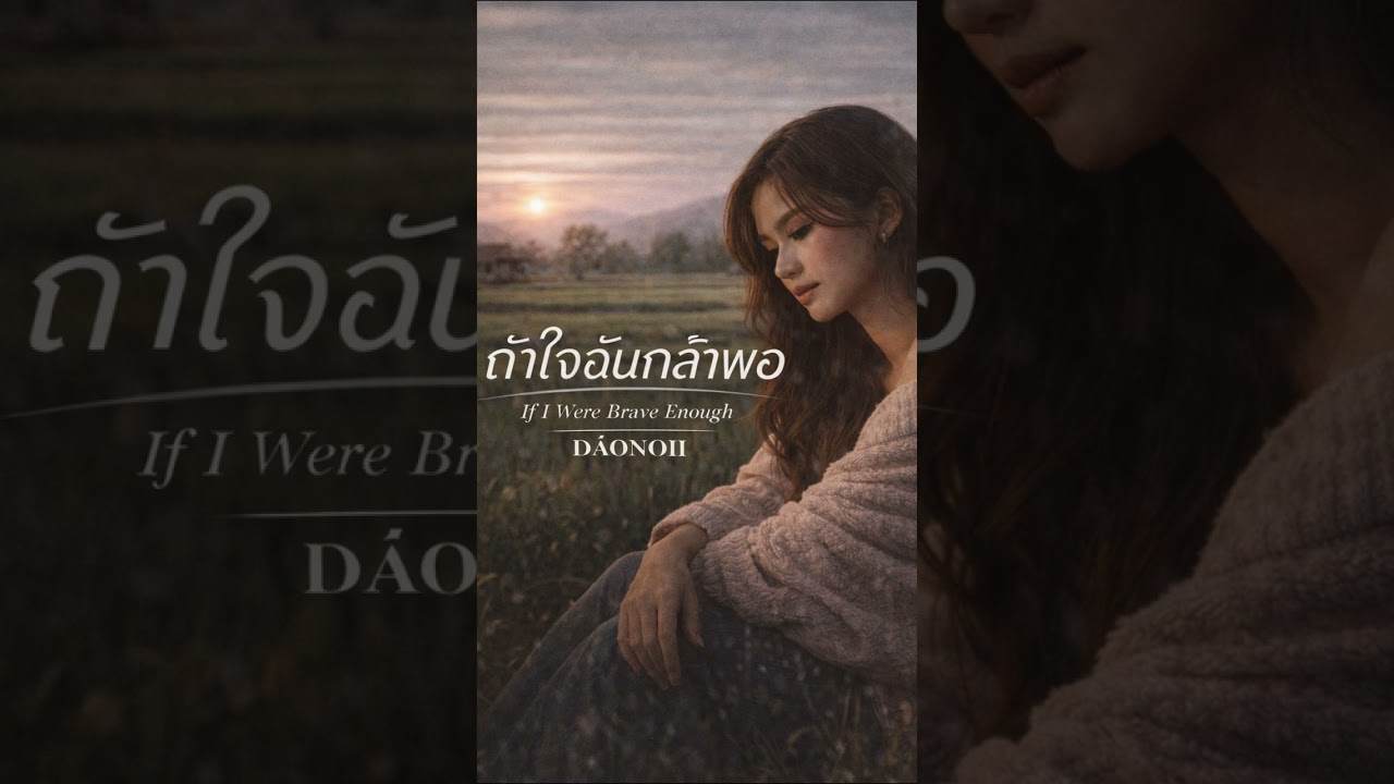 ถ้าใจฉันกล้าพอ If I Were Brave Enough  -  DAONOII  [Audio Lyric]