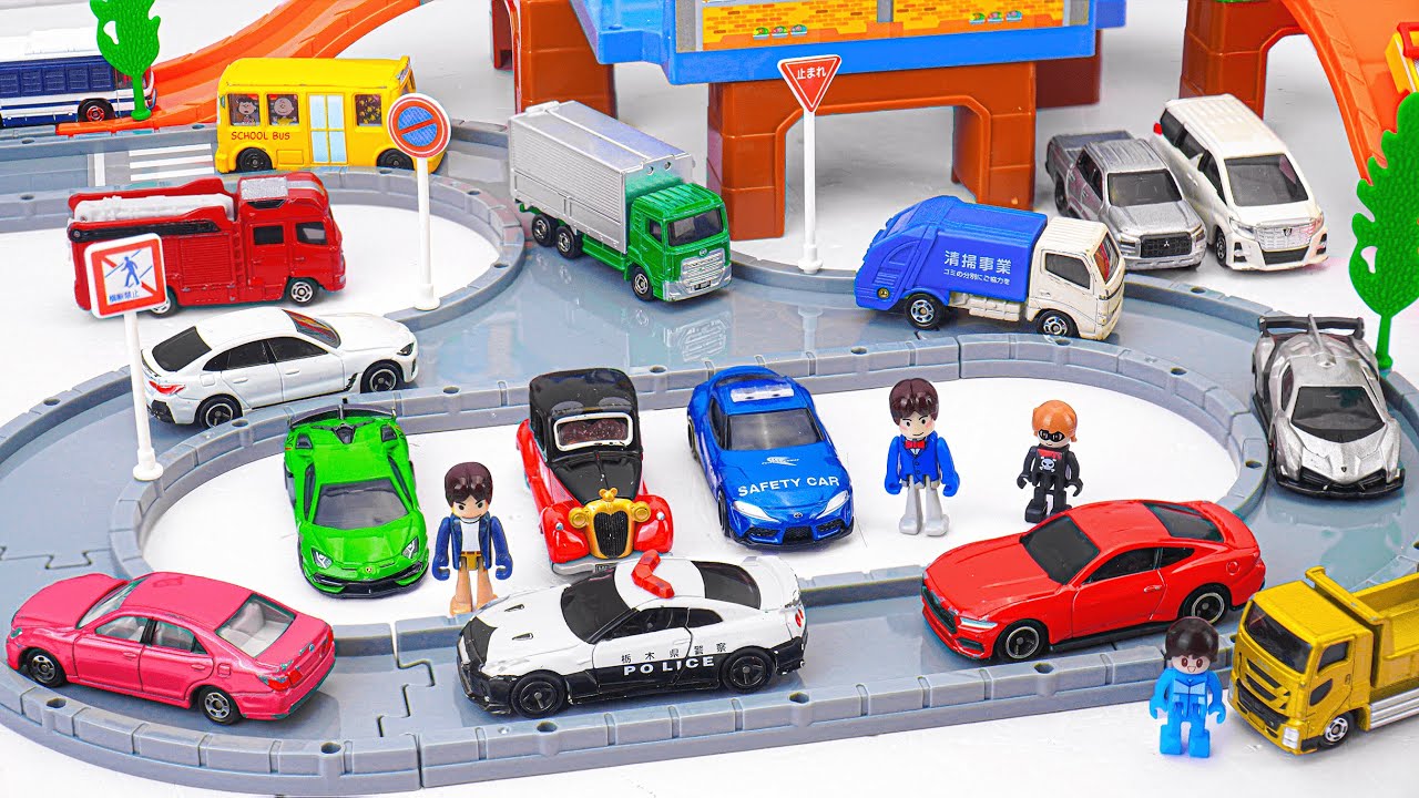 タカラトミー トミカシティ｜トミカシティ 4車線ロータリー｜タカラトミー トミカ 鉄道＆カーコレクション 🚗🚆