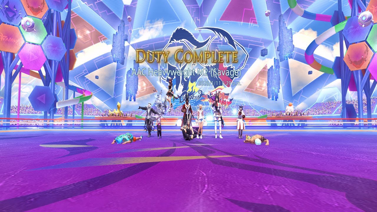 M10S | Red Hot and Deep Blue Savage Raid FFXIV (GNB Pov)