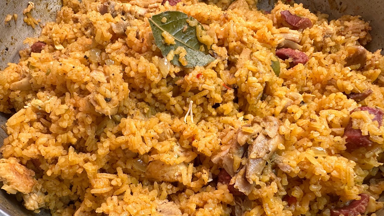 Authentic Puerto Rican Arroz con Pollo | Rice with Chicken | Amazing Recipe