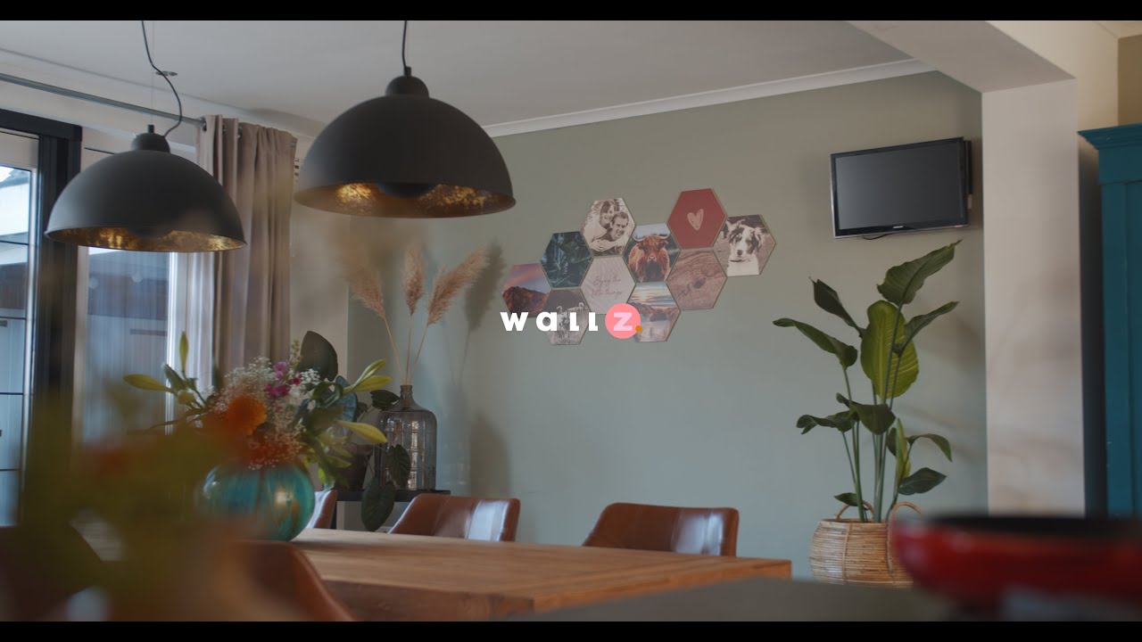 Hexagons ophangen | Wallz.com