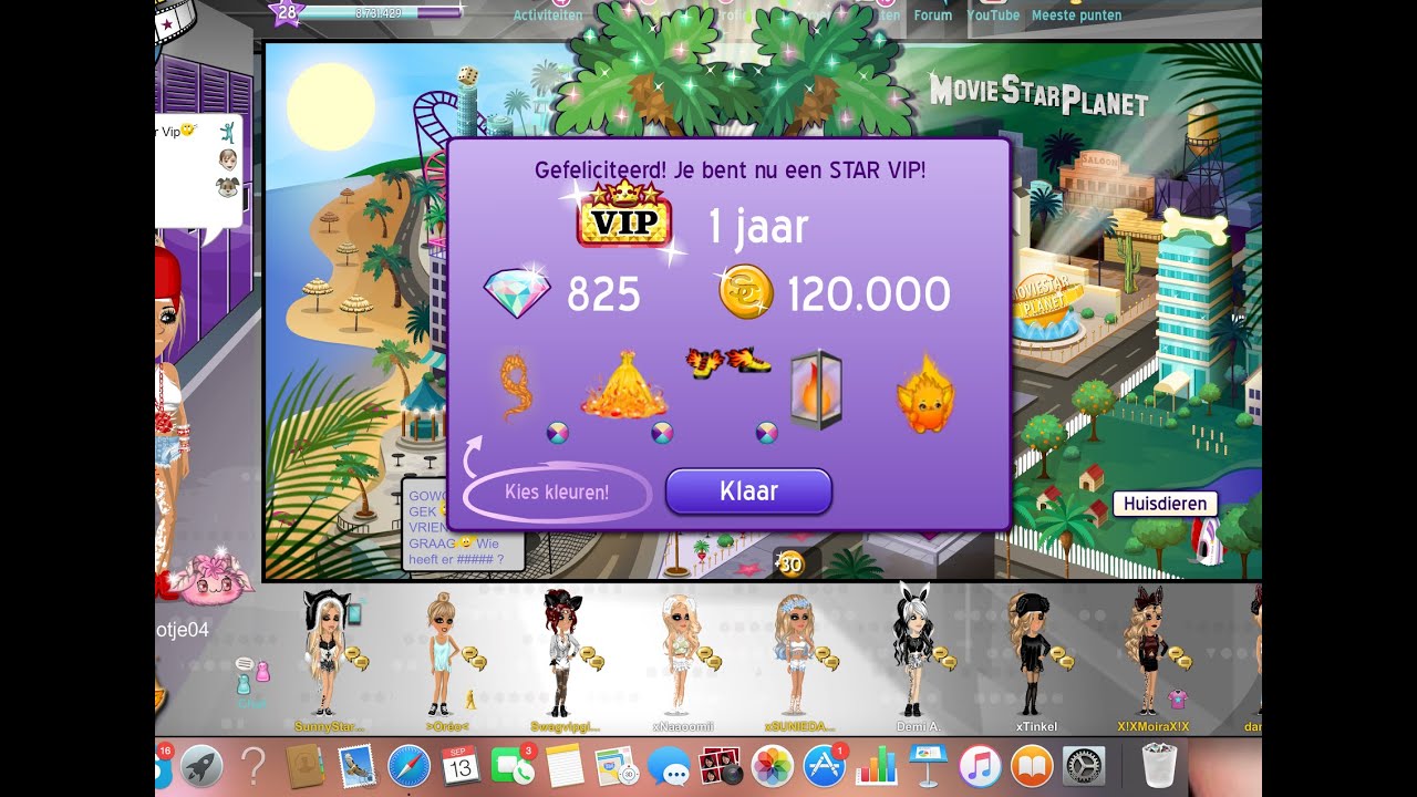 1YEAR STAR VIP + CLAIMING 2 MIL FAME / LVL 30