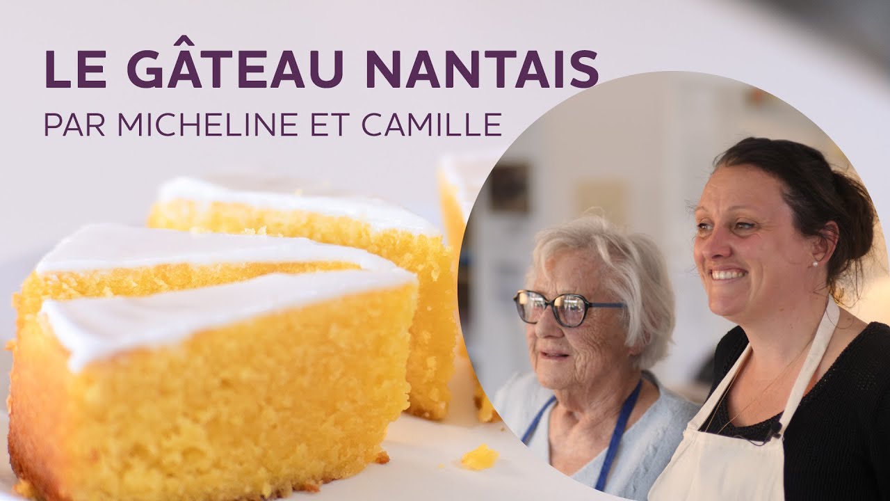 RECETTE - Le Gâteau Nantais de Micheline et Camille : Un Duo Gourmand !