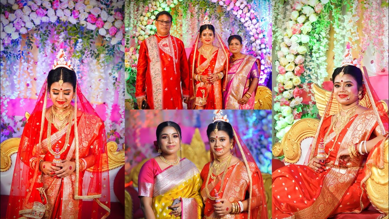 My Dream Wedding 👰 Vlog || আমার বিয়ে 🙈 #wedding #bengaliwedding #banglavlog @Minakshi2m