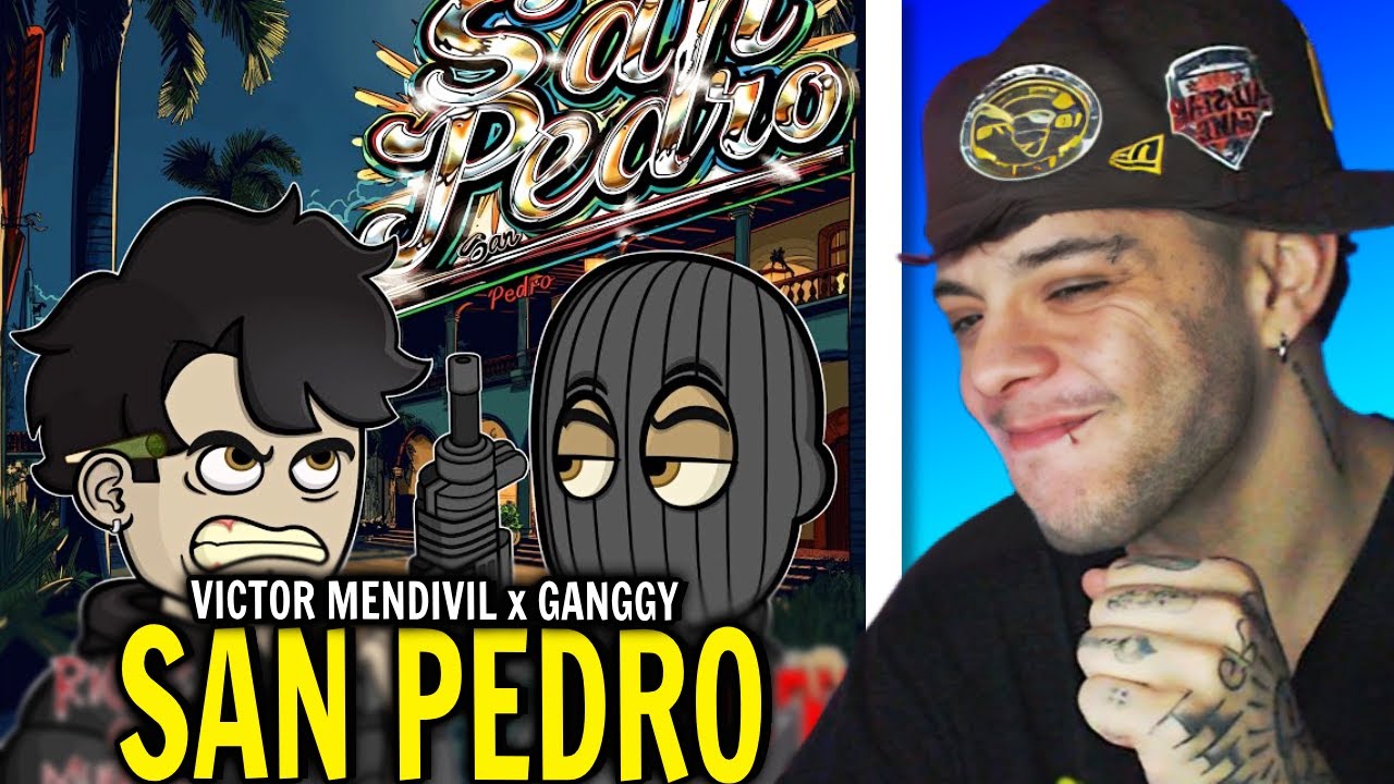 (REACCIÓN) Ganggy x Victor Mendivil - San Pedro ( Official Video )
