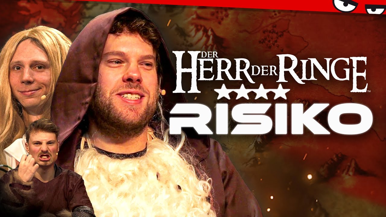 Wer gewinnt den HERR DER RINGE Krieg? | RISIKO mit Florentin, Valentin & Anton