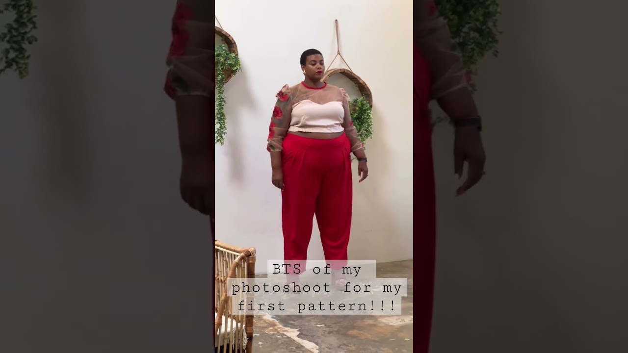 My first official pattern had dropped with Know Me Patterns! #remaketherunway