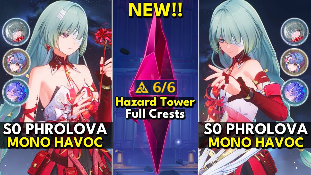 S0 Phrolova Mono Havoc | ToA Hazard Tower 6 Crests | Wuthering Waves 2.5