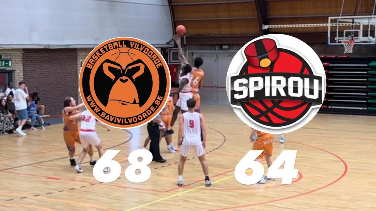 U21 Bavi Vilvoorde vs Spirou Charleroi: 69-64 (Exhibition game)