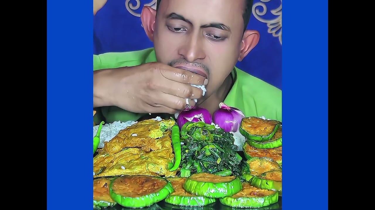 এতগুলো খাবার কিভাবে খাচ্ছে 