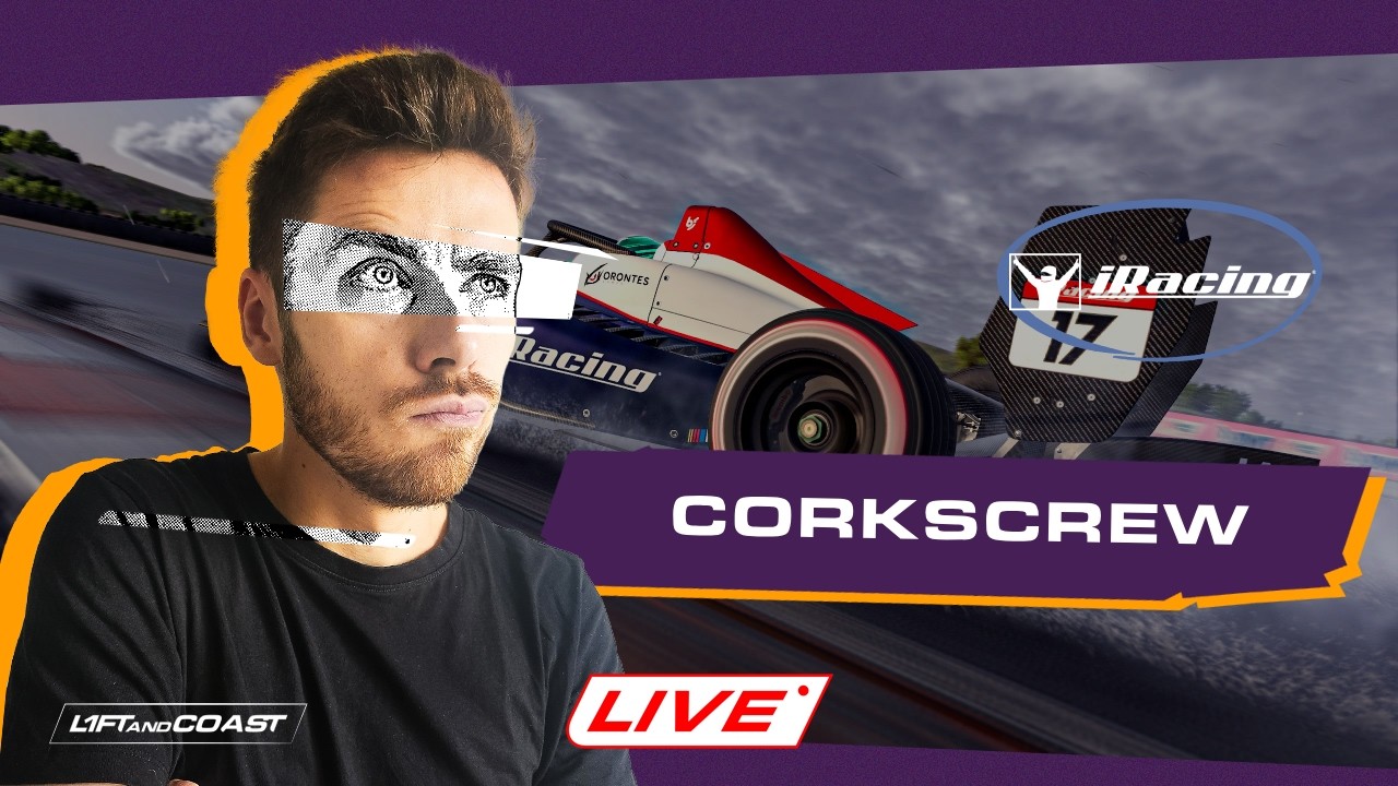 iRacing | Retour à Laguna Seca, ça va plonger à Corkscrew 😬
