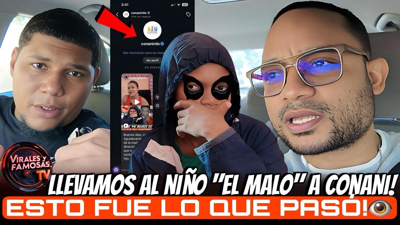 HENDRI Y JAVIER LLEVAN AL NIÑO DE 14 AÑOS 
