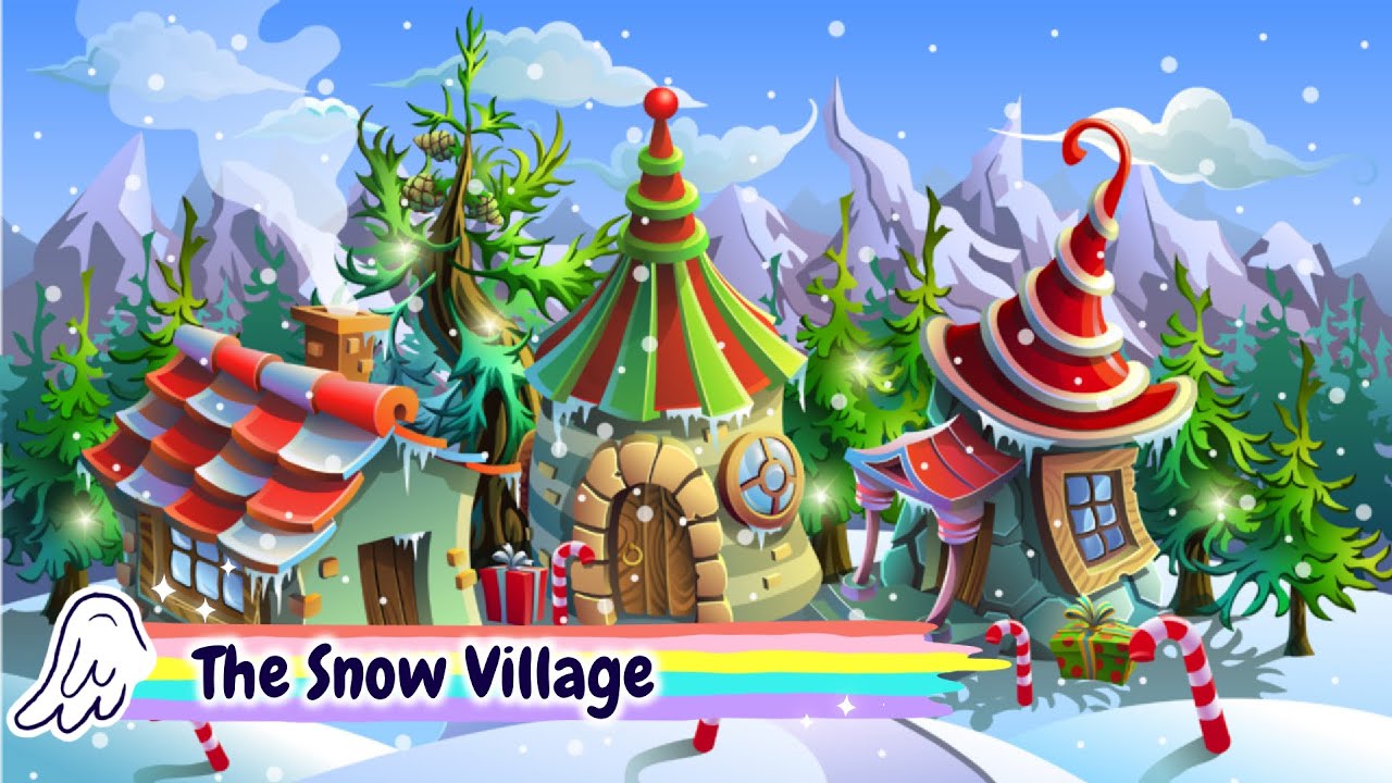 Sleep Meditation for Children | THE SNOW VILLAGE | Sleep Story for Kids