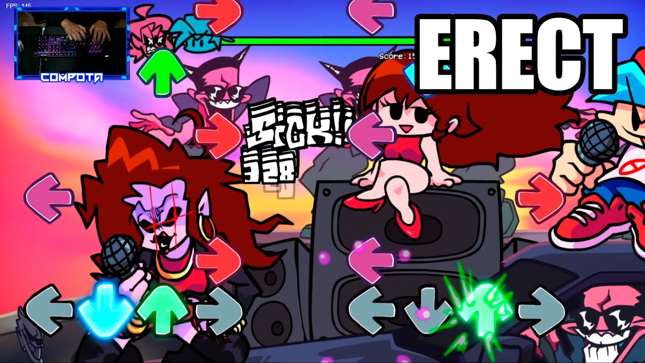 EX JUGADOR TOP DE OSU JUEGA FRIDAY NIGHT FUNKIN Y LO PASA TODO EN ERECT