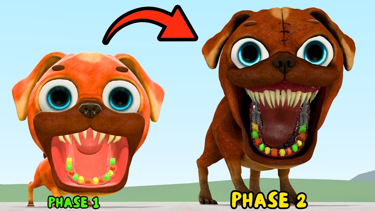 NEW EVOLUTION OF CHOMPY CHASEY PHASE 2 FROM DARK PALS THE 1ST FLOOR In Garry's Mod
