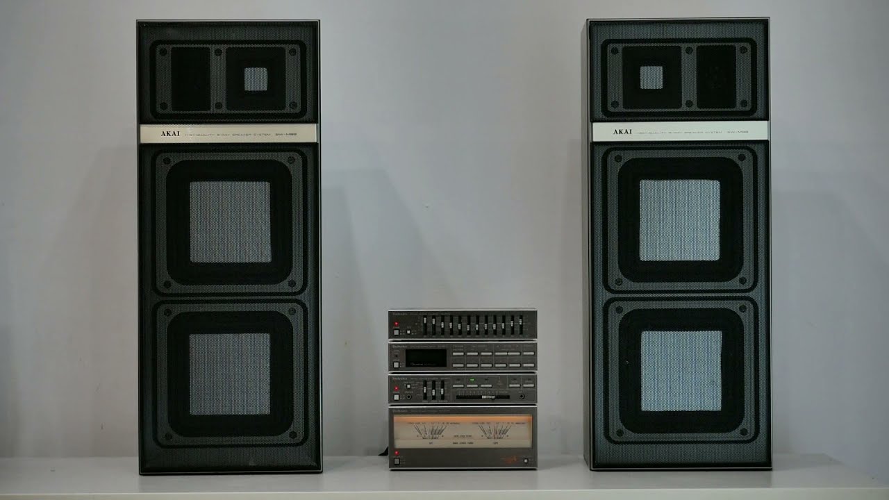 Akai SW-M99 & Technics SA-007