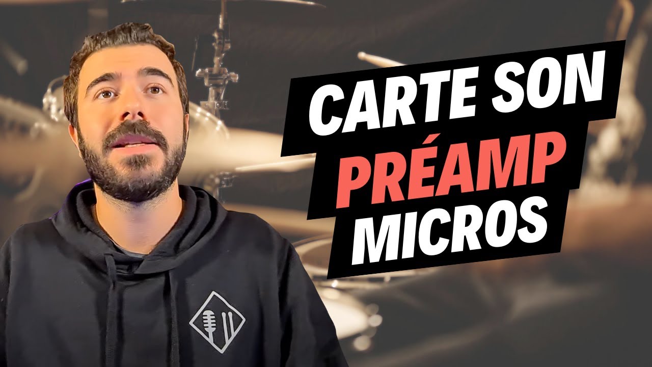 Comment Enregistrer une Batterie ? (Micros, Carte Son, Préamplis)