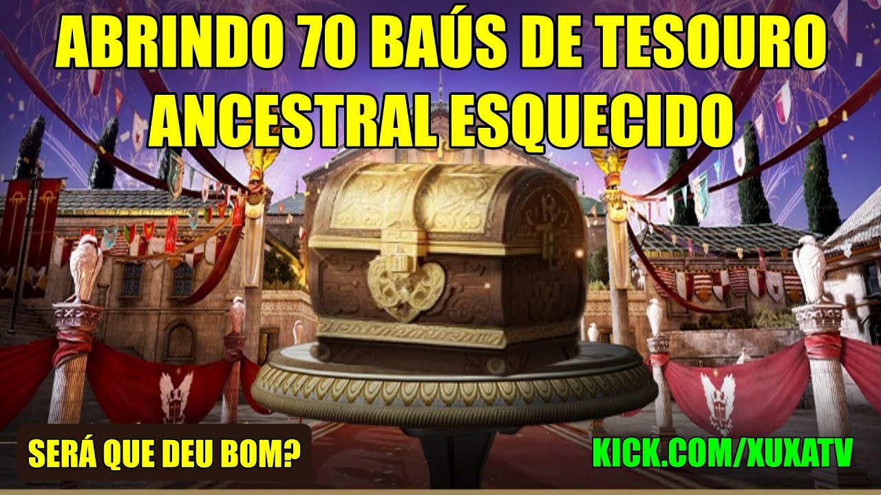 ABRINDO 70 BA&Uacute;S DE TESOURO ANCESTRAL ESQUECIDO NO BLACK DESERT. SER&Aacute; QUE DEU BOM?