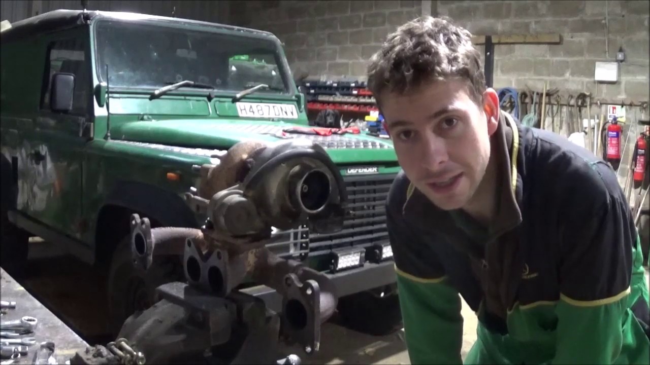 Defender 200TDI Removing Turbo From Manifold