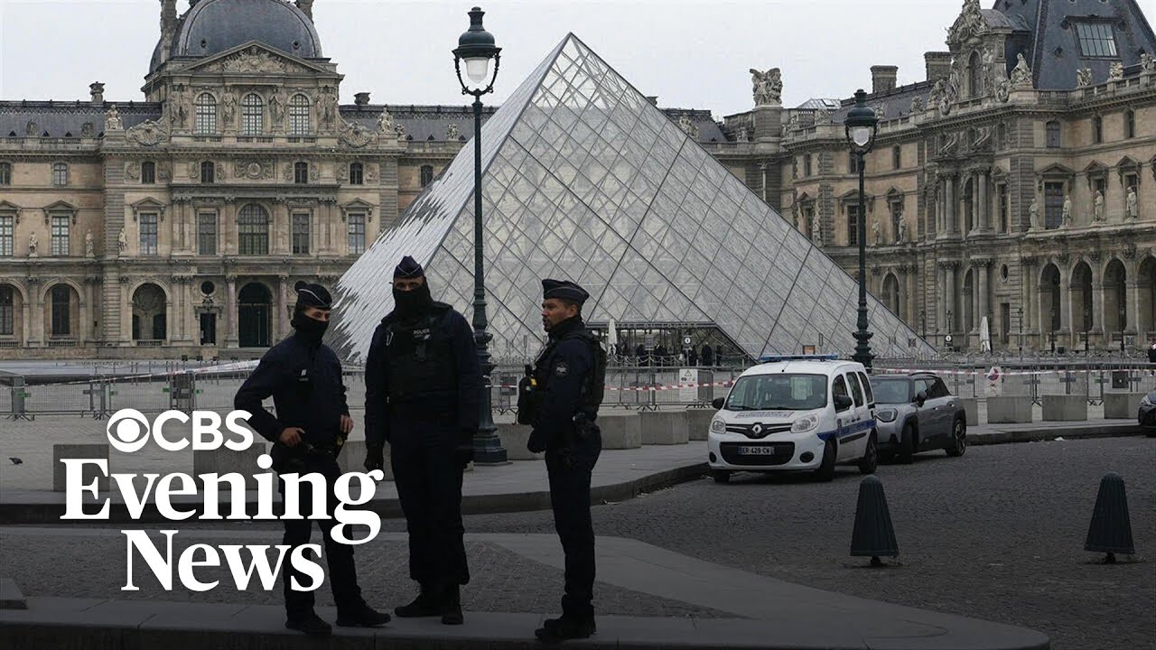 Thieves rob Louvre Museum in brazen daytime heist
