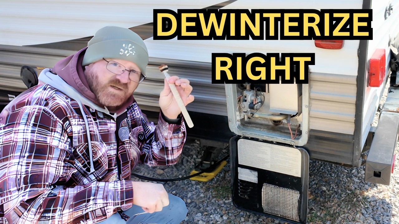 Dewinterize a Travel Trailer Step-by-Step | RV Technician Method