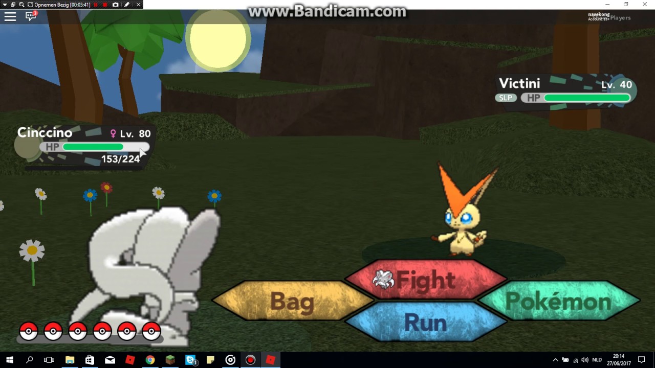 Found victini !Pokemon Brick Bronze!
